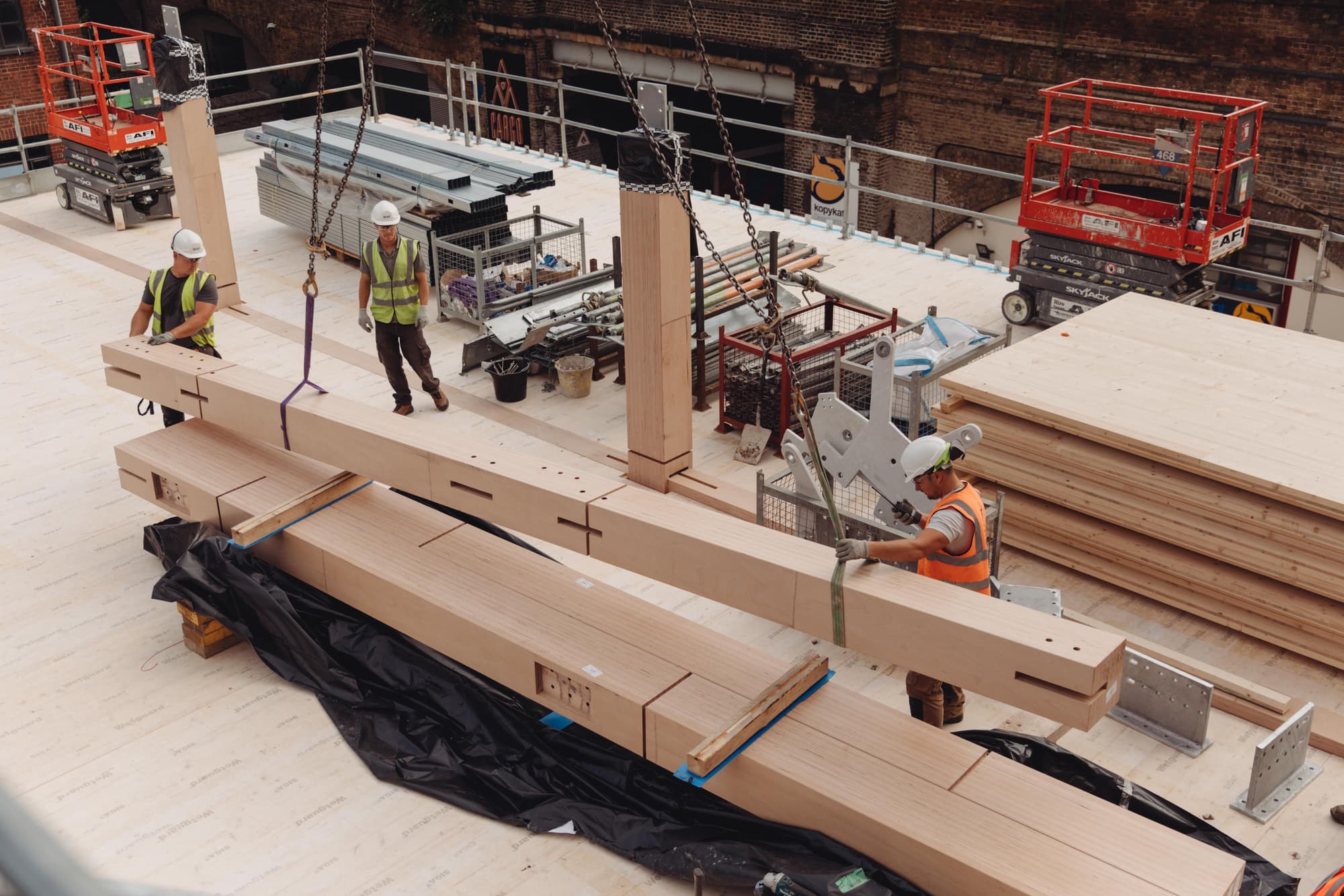 Green beginnings: Constructing The Black & White Building